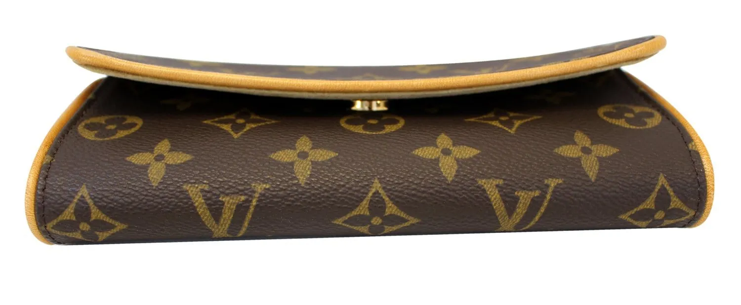 LOUIS VUITTON Monogram Twin PM Pochette Shoulder Handbag