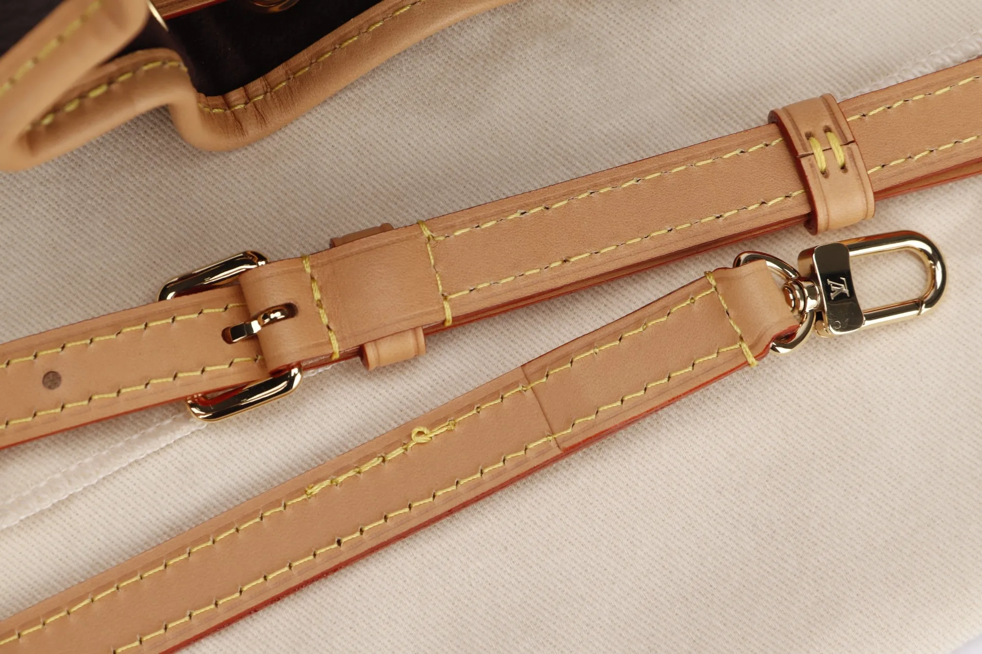 Louis Vuitton Nano Noé (M81266) Monogram, with Strap & Handle, with Dust Cover & Box