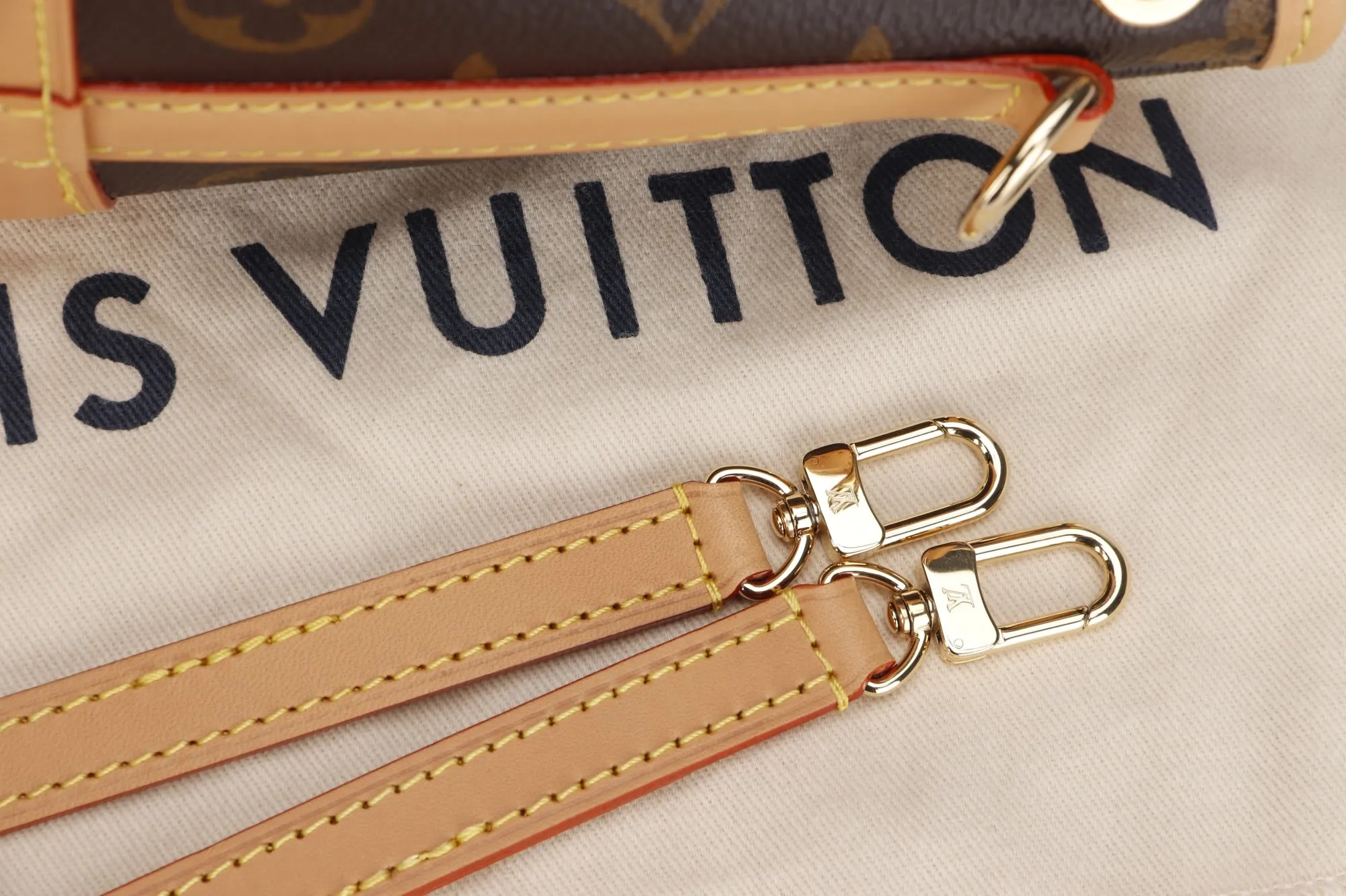 Louis Vuitton Nano Noé (M81266) Monogram, with Strap & Handle, with Dust Cover & Box