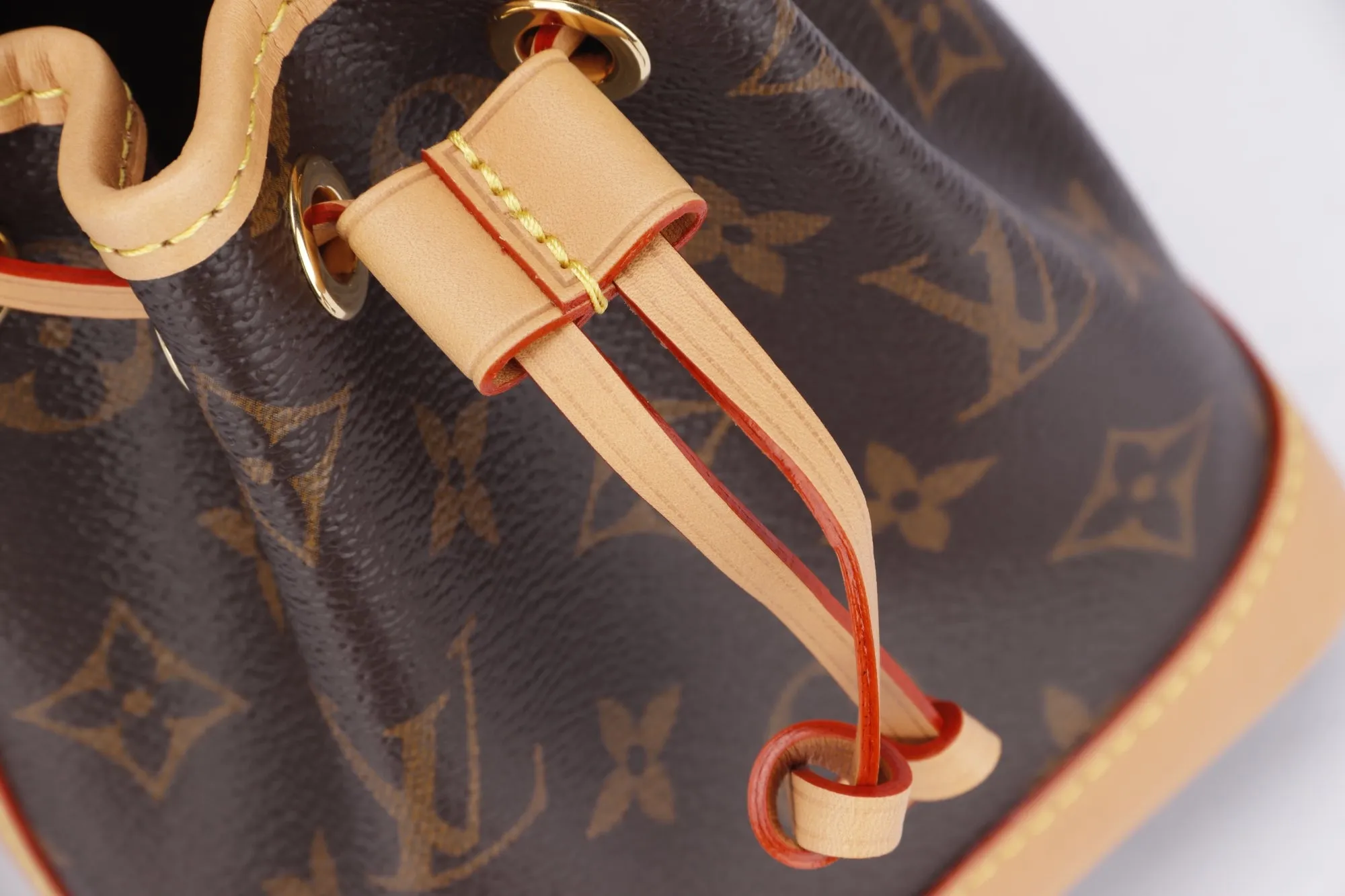 Louis Vuitton Nano Noé (M81266) Monogram, with Strap & Handle, with Dust Cover & Box