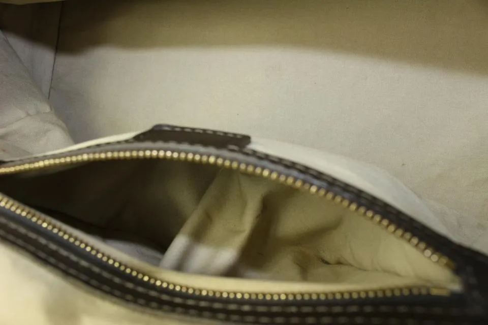 Louis Vuitton Olive Monogram Mini Lin Josephine GM Boston Speedy Bagg 928lv77