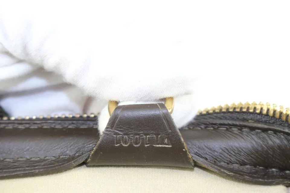 Louis Vuitton Olive Monogram Mini Lin Josephine GM Boston Speedy Bagg 928lv77