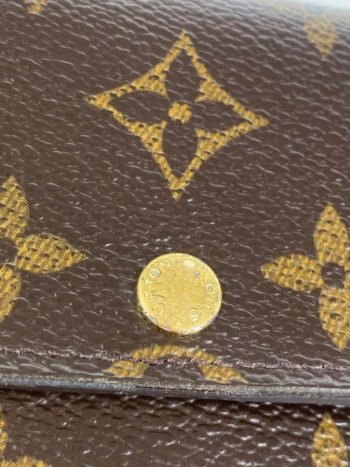 Louis Vuitton Rare Groom Bellboy Porte Tresor Sarah Long Wallet 6LVa1117
