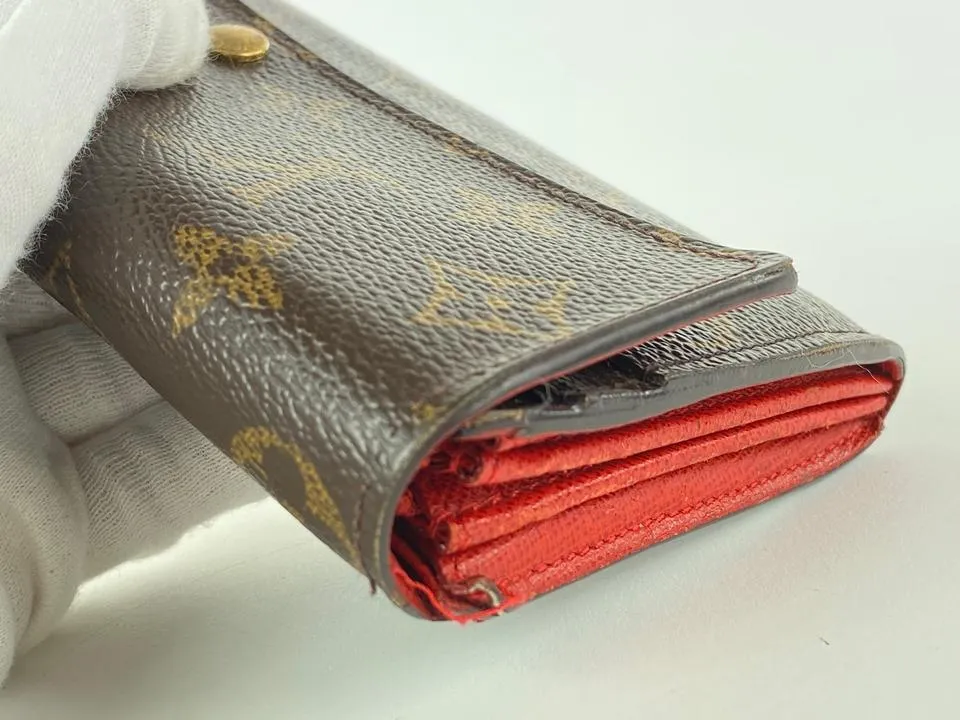 Louis Vuitton Rare Groom Bellboy Porte Tresor Sarah Long Wallet 6LVa1117