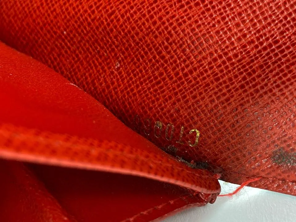 Louis Vuitton Rare Groom Bellboy Porte Tresor Sarah Long Wallet 6LVa1117