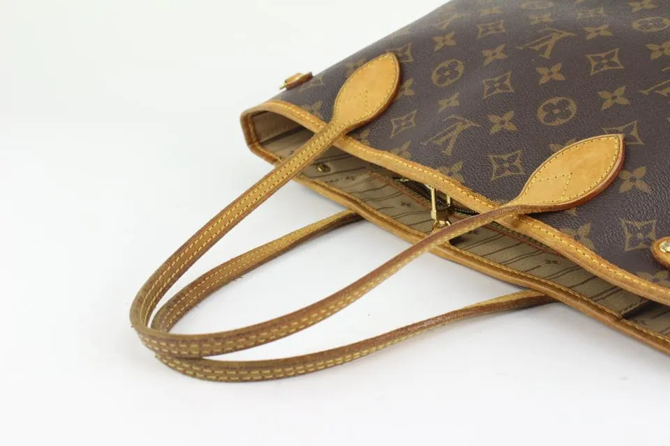 Louis Vuitton Small Monogram Neverfull PM Tote Bag 1215lv6