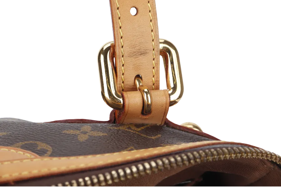 LOUIS VUITTON TIVOLI GM (M40146) MONOGRAM CANVAS GOLD HARDWARE WITH DUST COVER