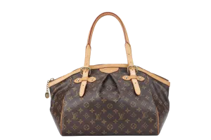 LOUIS VUITTON TIVOLI GM (M40146) MONOGRAM CANVAS GOLD HARDWARE WITH DUST COVER