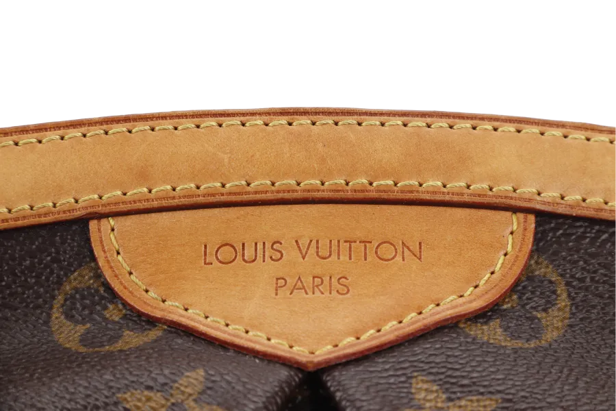 LOUIS VUITTON TIVOLI GM (M40146) MONOGRAM CANVAS GOLD HARDWARE WITH DUST COVER