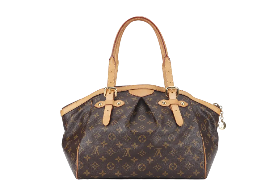 LOUIS VUITTON TIVOLI GM (M40146) MONOGRAM CANVAS GOLD HARDWARE WITH DUST COVER