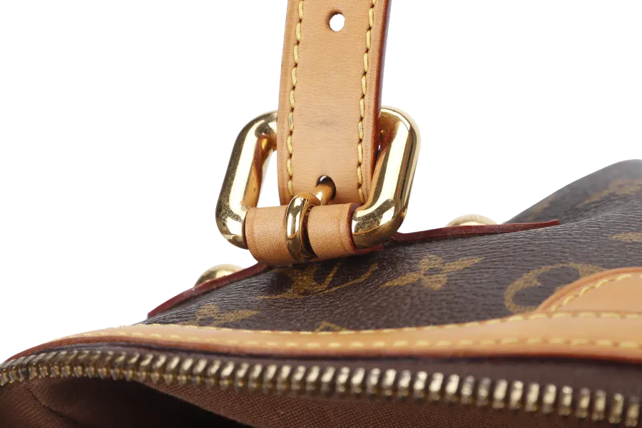 LOUIS VUITTON TIVOLI GM (M40146) MONOGRAM CANVAS GOLD HARDWARE WITH DUST COVER