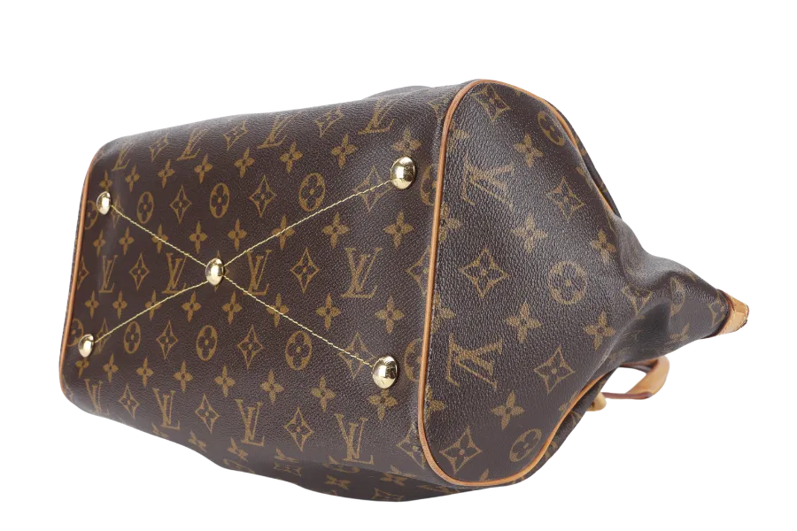 LOUIS VUITTON TIVOLI GM (M40146) MONOGRAM CANVAS GOLD HARDWARE WITH DUST COVER