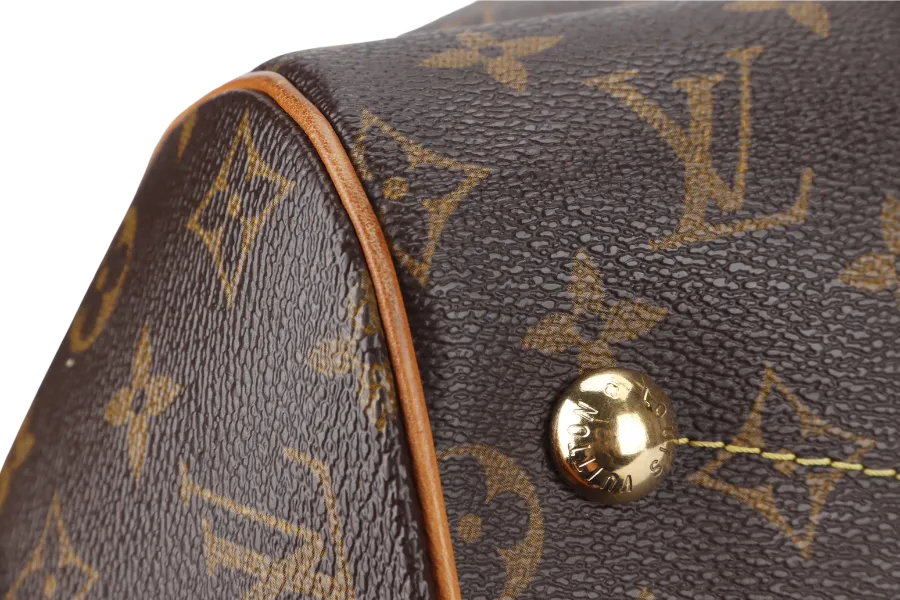 LOUIS VUITTON TIVOLI GM (M40146) MONOGRAM CANVAS GOLD HARDWARE WITH DUST COVER
