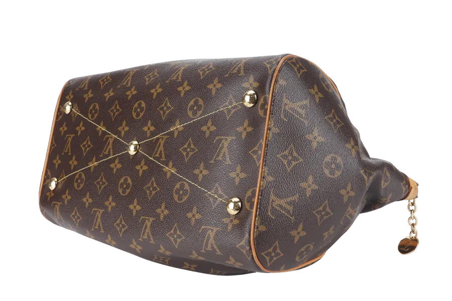 LOUIS VUITTON TIVOLI GM (M40146) MONOGRAM CANVAS GOLD HARDWARE WITH DUST COVER