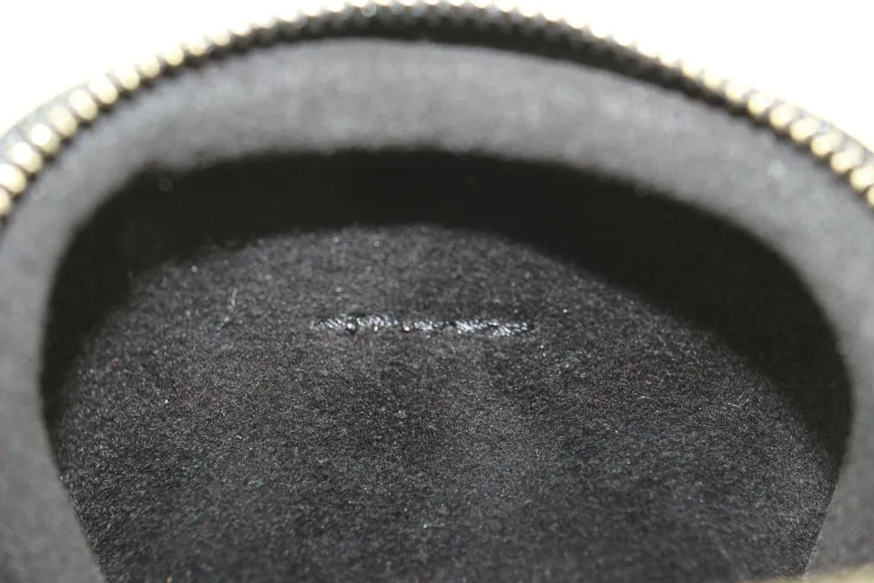 Louis Vuitton Ultra Rare White Damier Graphite Pouch 28lk321s