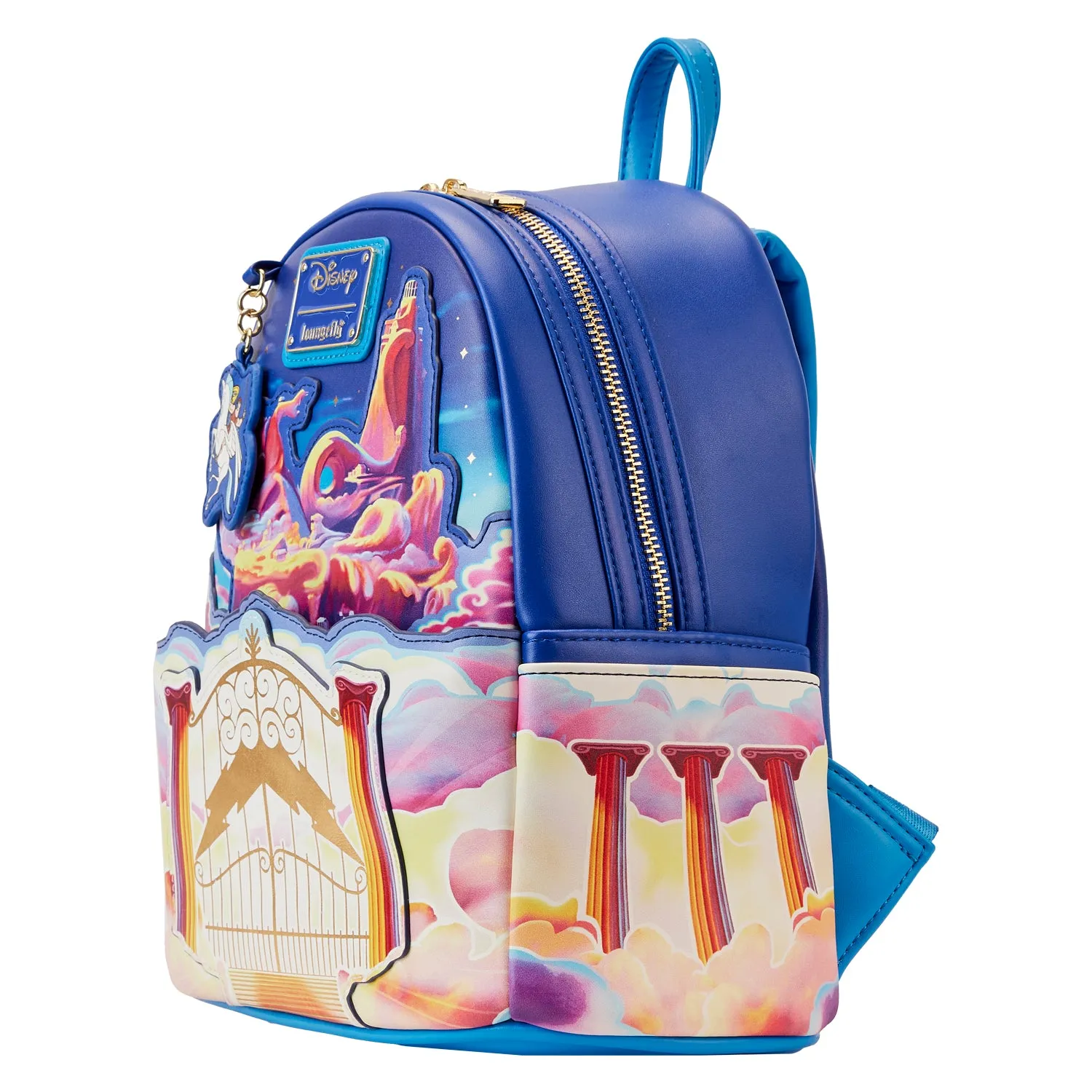 Loungefly Disney Hercules Mount Olympus Gates Mini Backpack