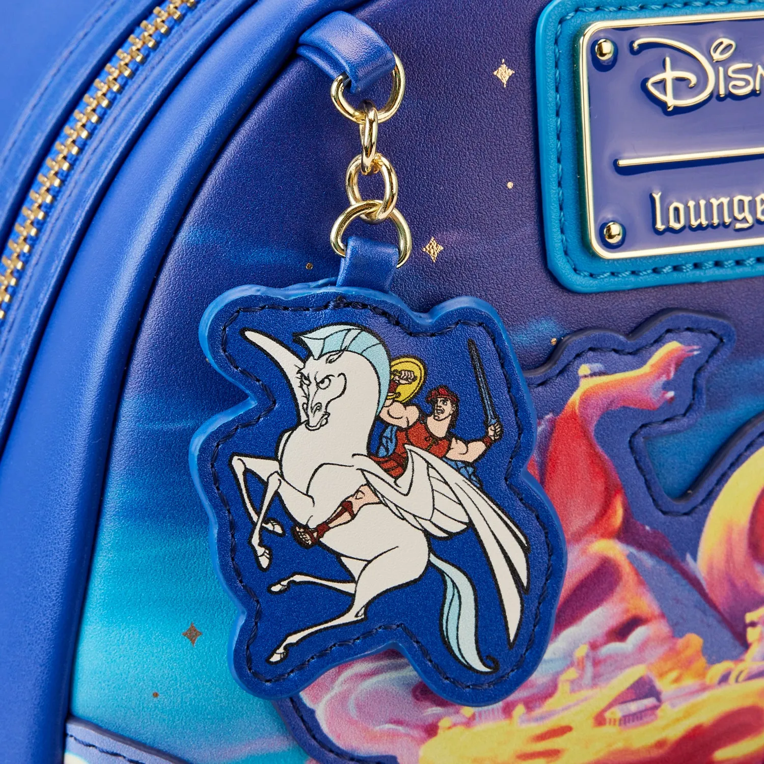 Loungefly Disney Hercules Mount Olympus Gates Mini Backpack