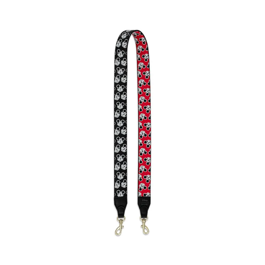 Loungefly Mickey Heads Reversible Bag Strap