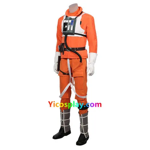 Luke Skywalker X Wing Pilot Outfit Cosplay Costume