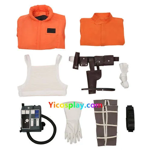 Luke Skywalker X Wing Pilot Outfit Cosplay Costume
