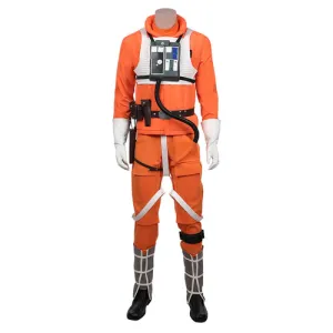 Luke Skywalker X Wing Pilot Outfit Cosplay Costume
