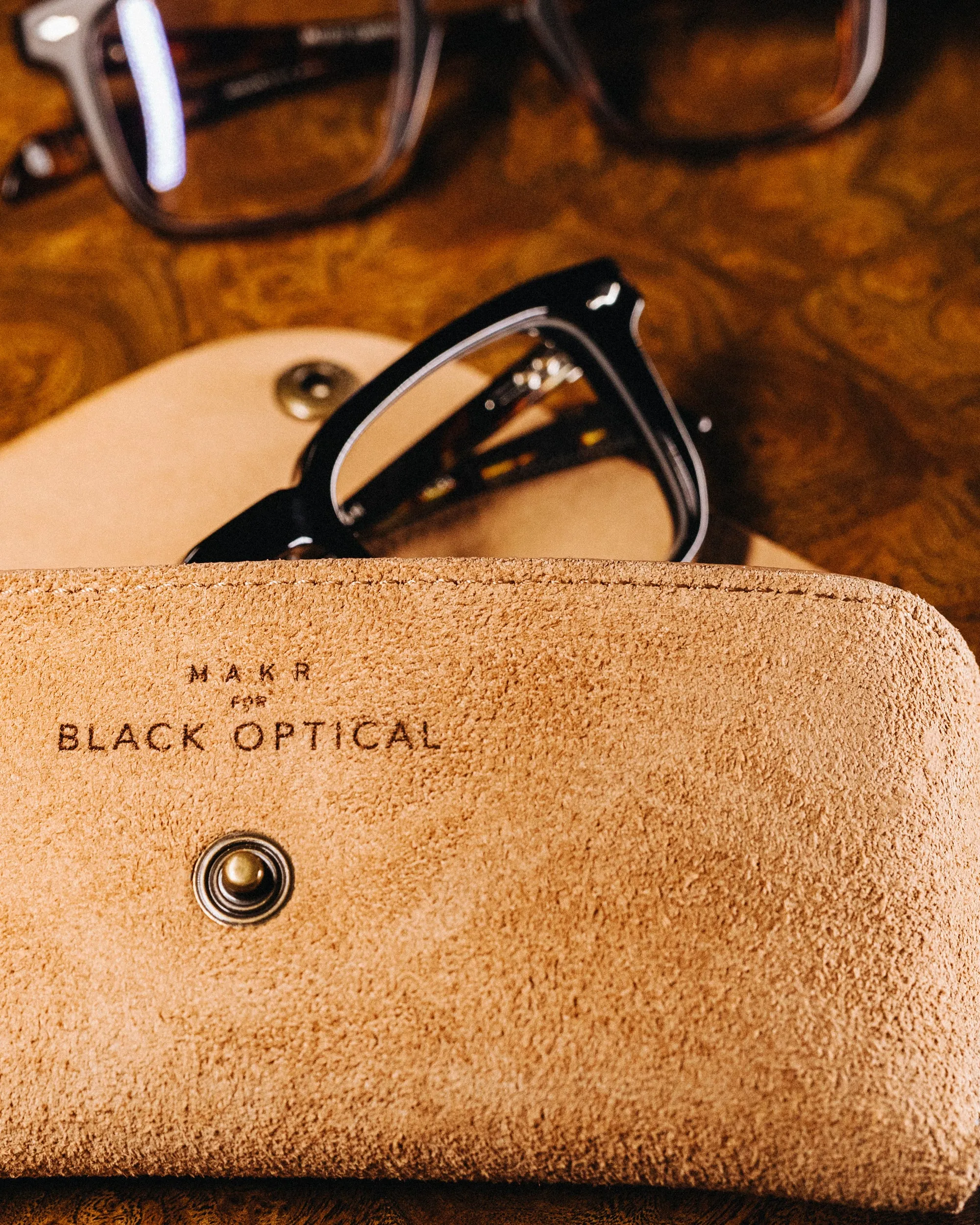 MAKR X BLACK OPTICAL EYEWEAR CASE-Bark