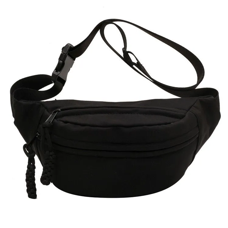 Marisa Nylon Crescent Sling Crossbody Belt Bum Fanny Waist Bag