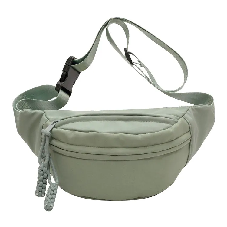 Marisa Nylon Crescent Sling Crossbody Belt Bum Fanny Waist Bag