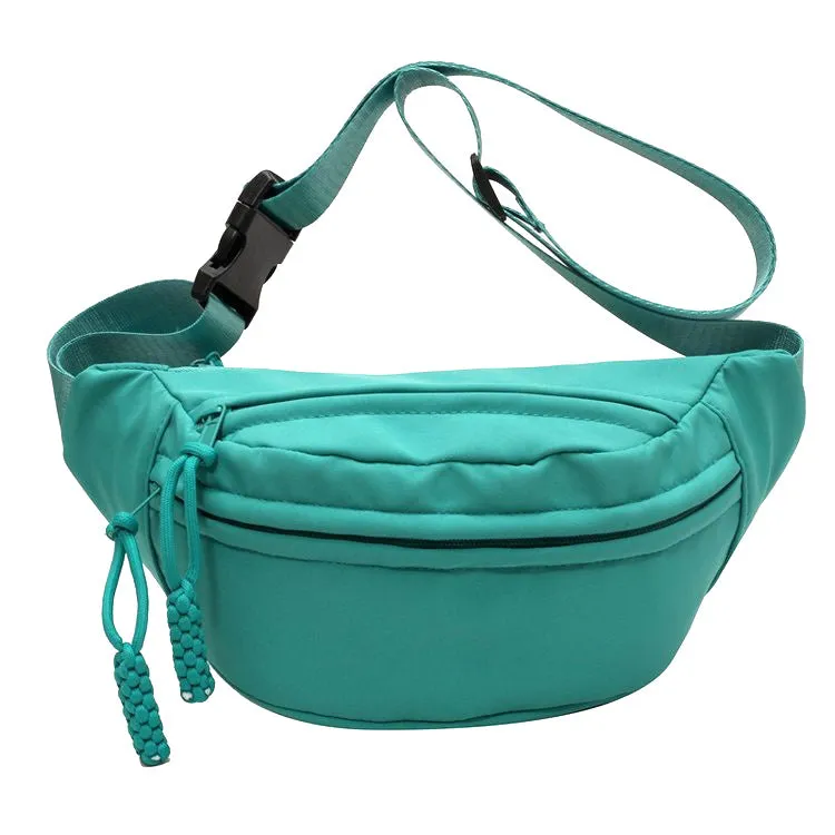 Marisa Nylon Crescent Sling Crossbody Belt Bum Fanny Waist Bag