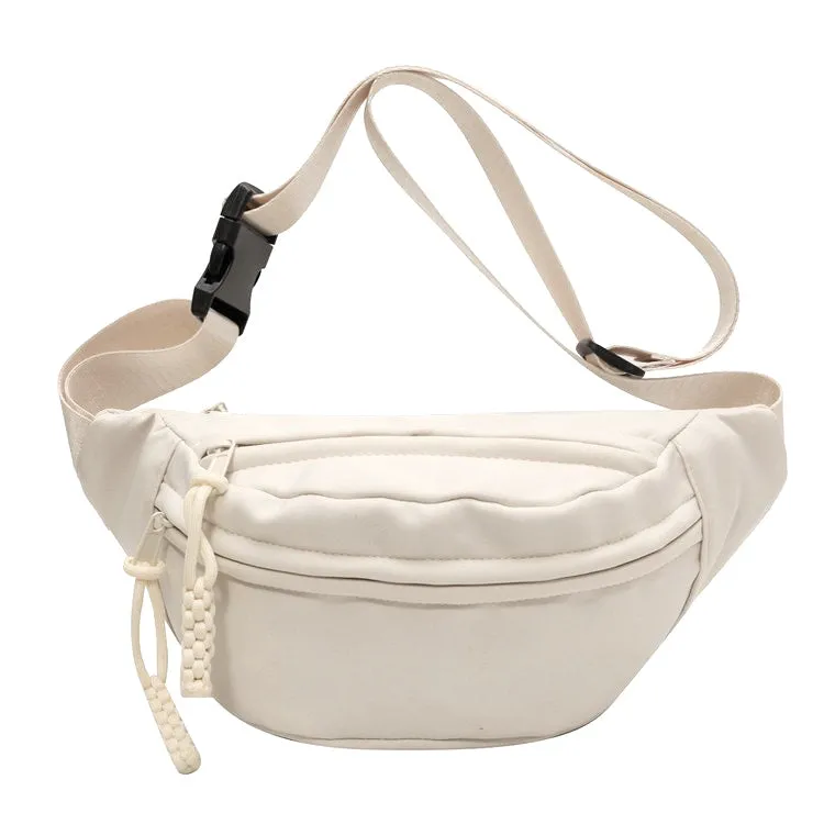 Marisa Nylon Crescent Sling Crossbody Belt Bum Fanny Waist Bag