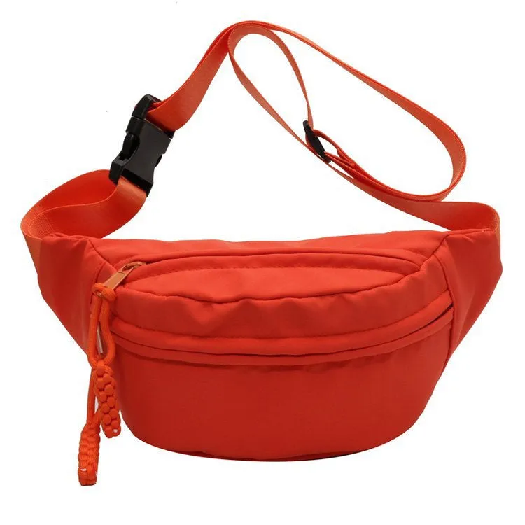 Marisa Nylon Crescent Sling Crossbody Belt Bum Fanny Waist Bag