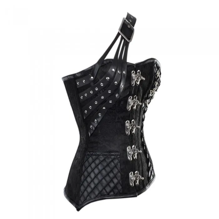 Marnie Brocade Corset With Adjustable Strap