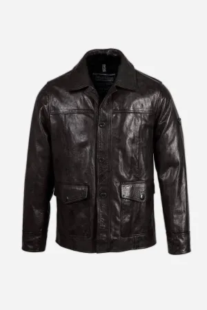 Matchless Tyler Men's Leather Jacket Antique Black