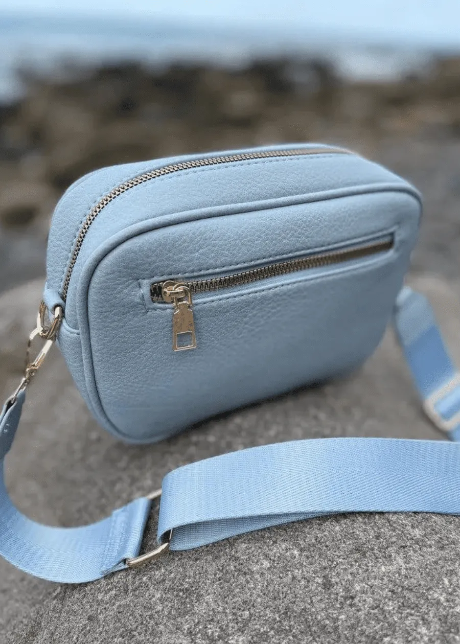 Melbourne Bag - Blue Vegan PU Leather