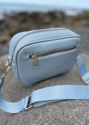 Melbourne Bag - Blue Vegan PU Leather