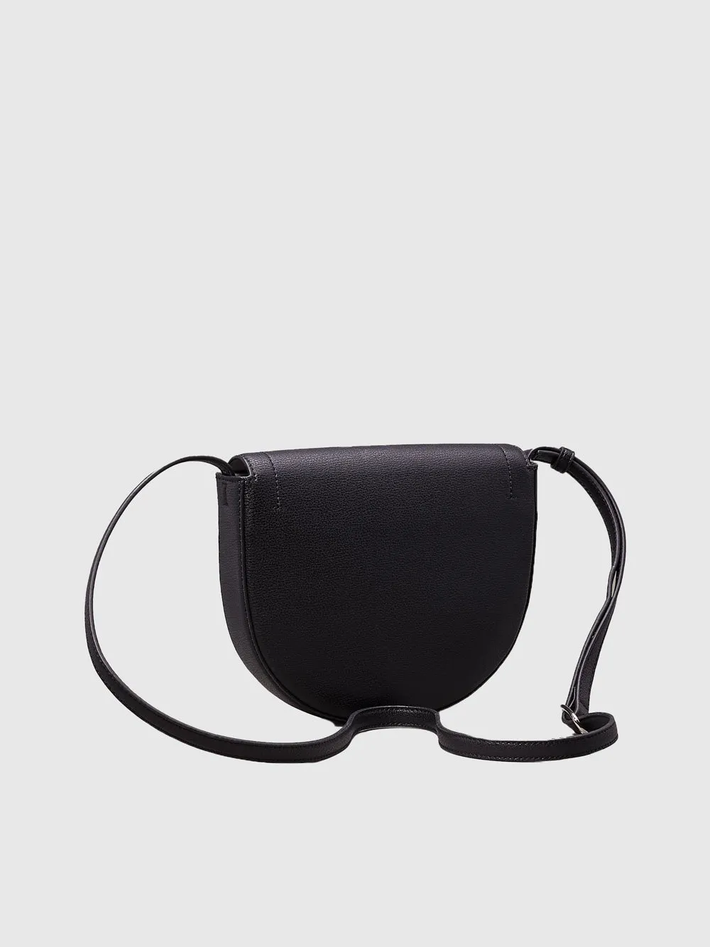 Minimal Saddle Bag - Black