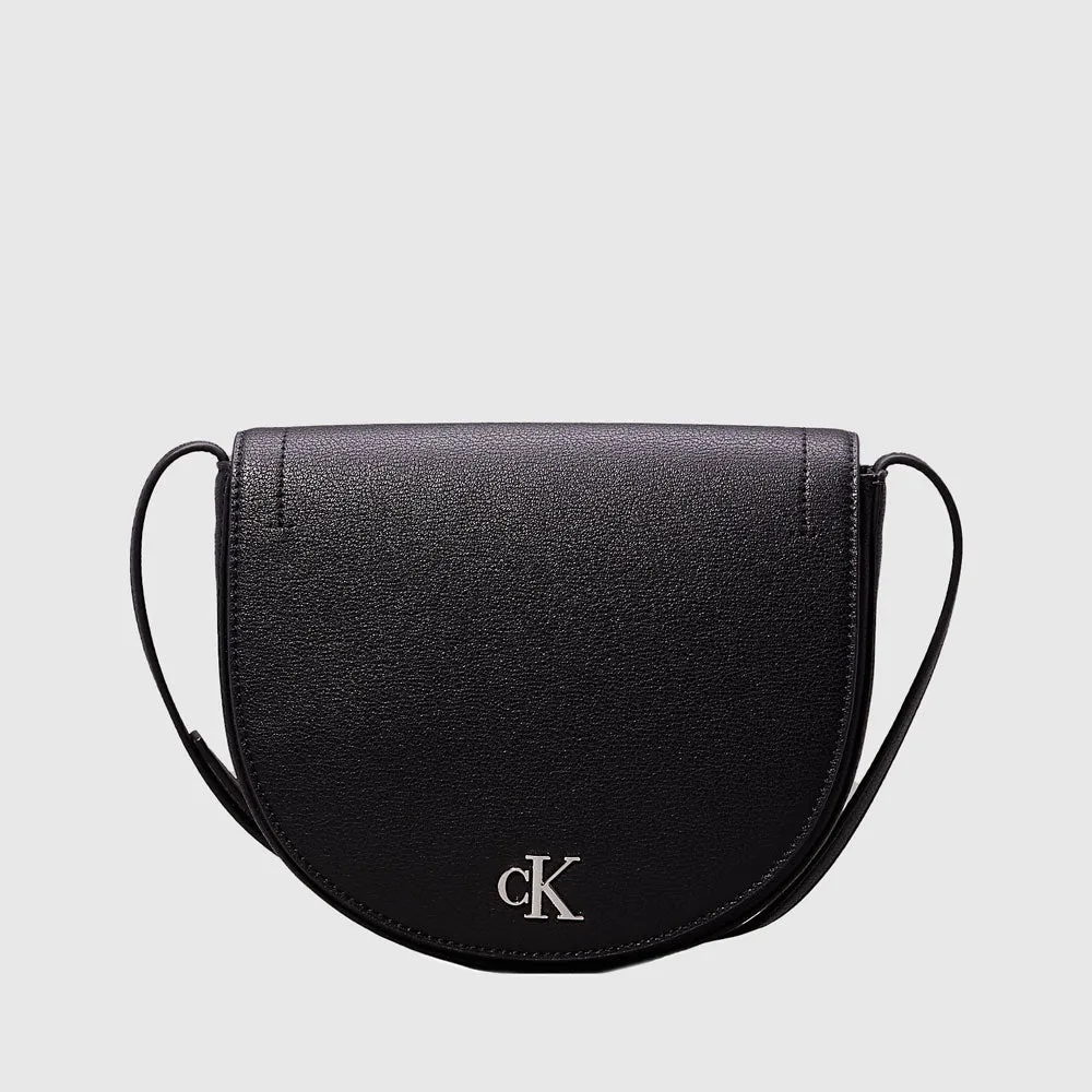 Minimal Saddle Bag - Black