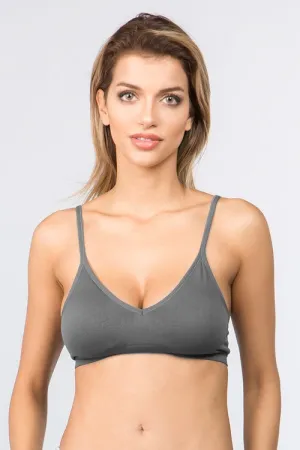 Mink Seamless V Neck Bralette 2/7/25 9563