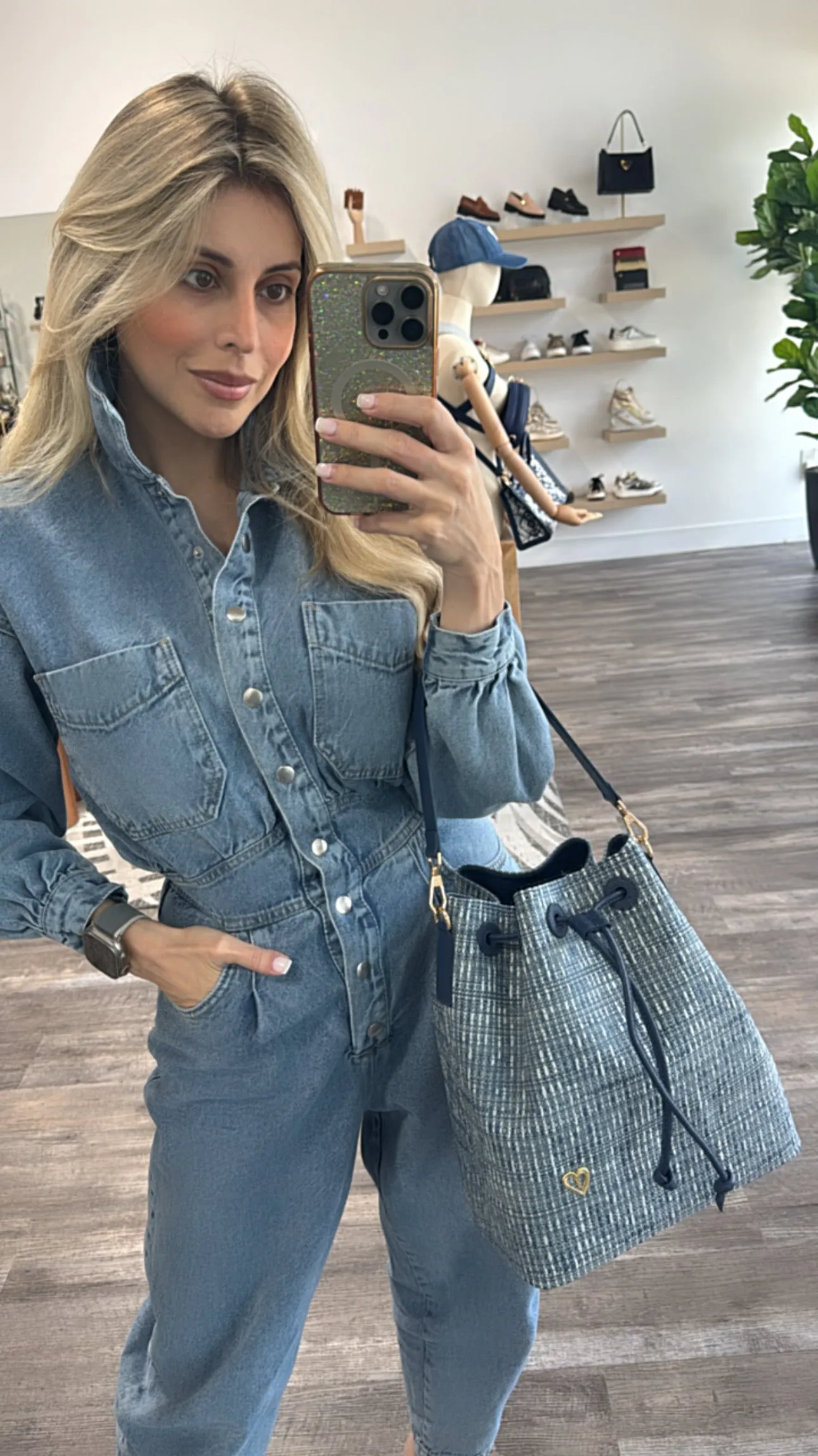 Molly Bucket Dual Bag - Blue [ PRE ORDER ]