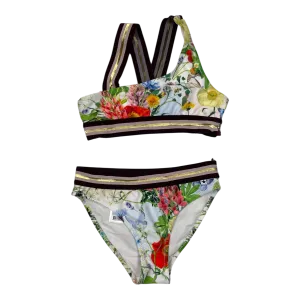 Molo nicola bikini swimsuit, meadow | 110/116cm