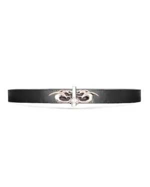Moses Thin Belt Chrome