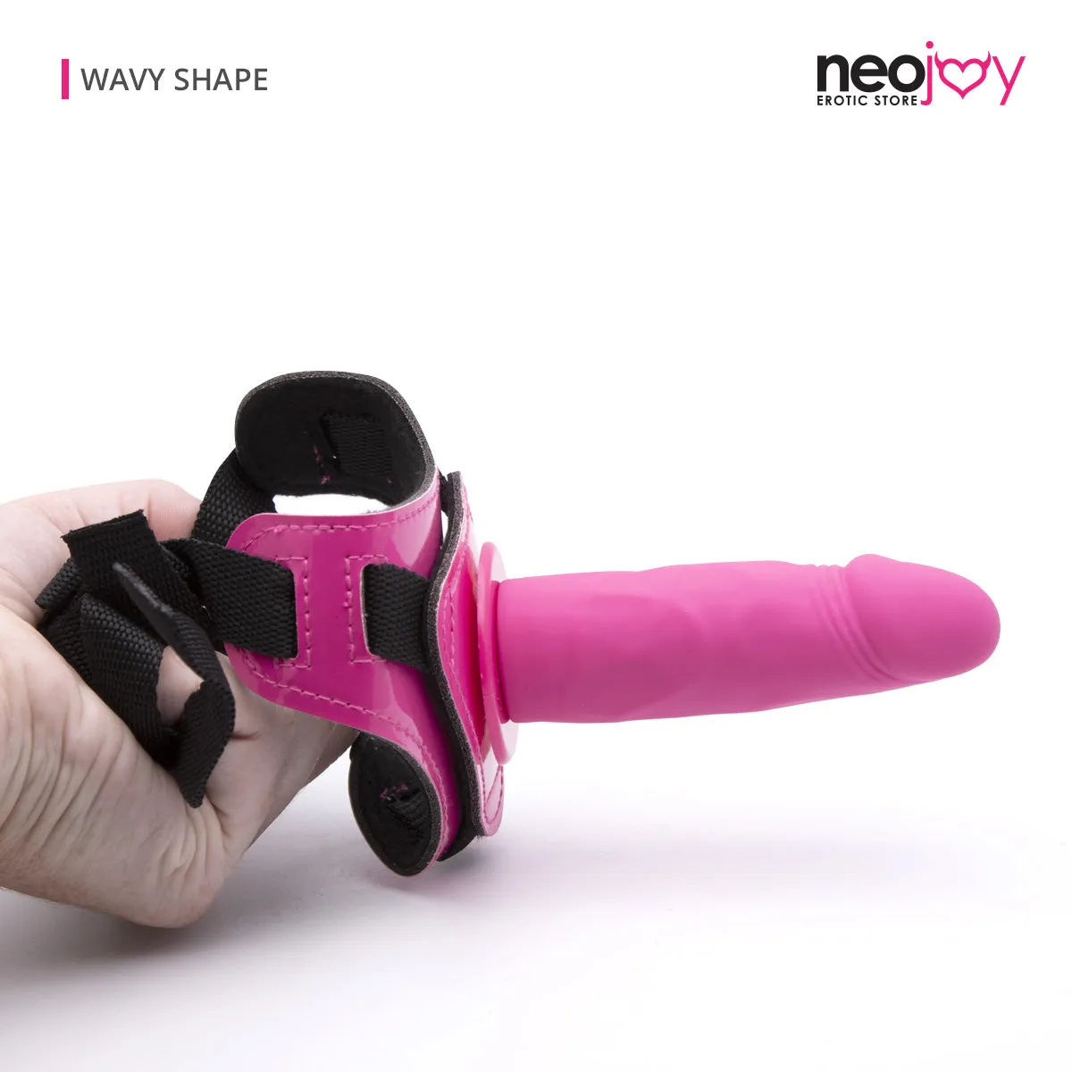 Neojoy - Realistic Strap-Ons Dildo TPE With Suction Cup - Pink - 11cm - 4.3 inch