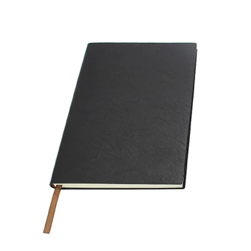 Notebook With Textured Pu Leather Cover