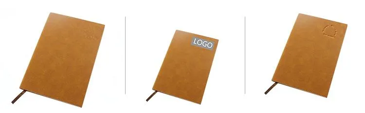 Notebook With Textured Pu Leather Cover