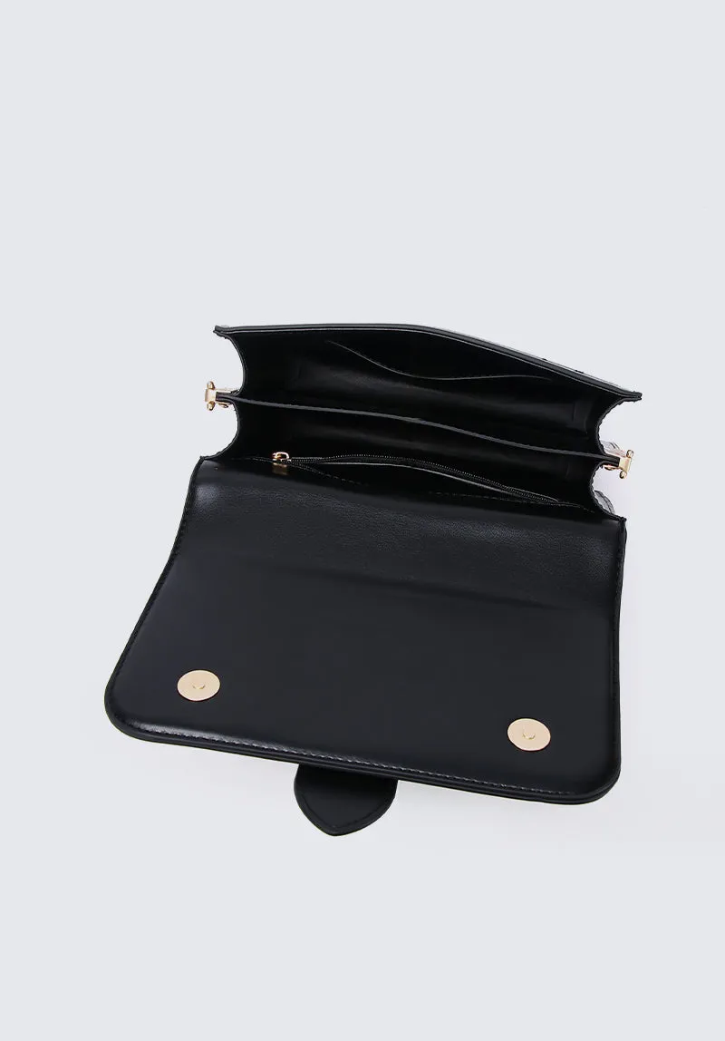 Nurita Harith Nahla Crossbody Sling Bag (Black)