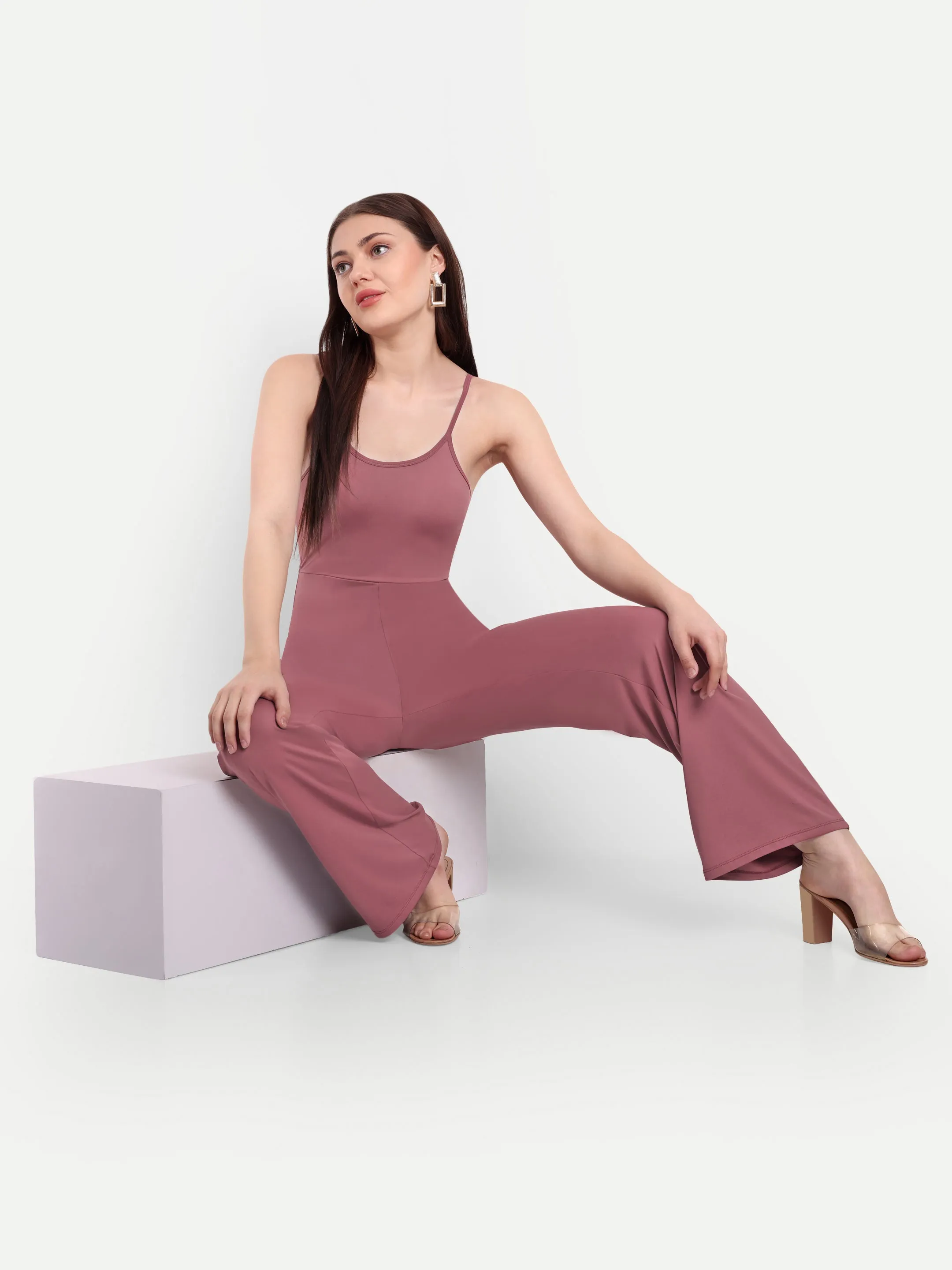 OLIVIA BODYSUIT IN PINK ROSE