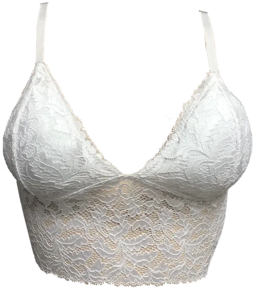 Open Lace Padded Bralette