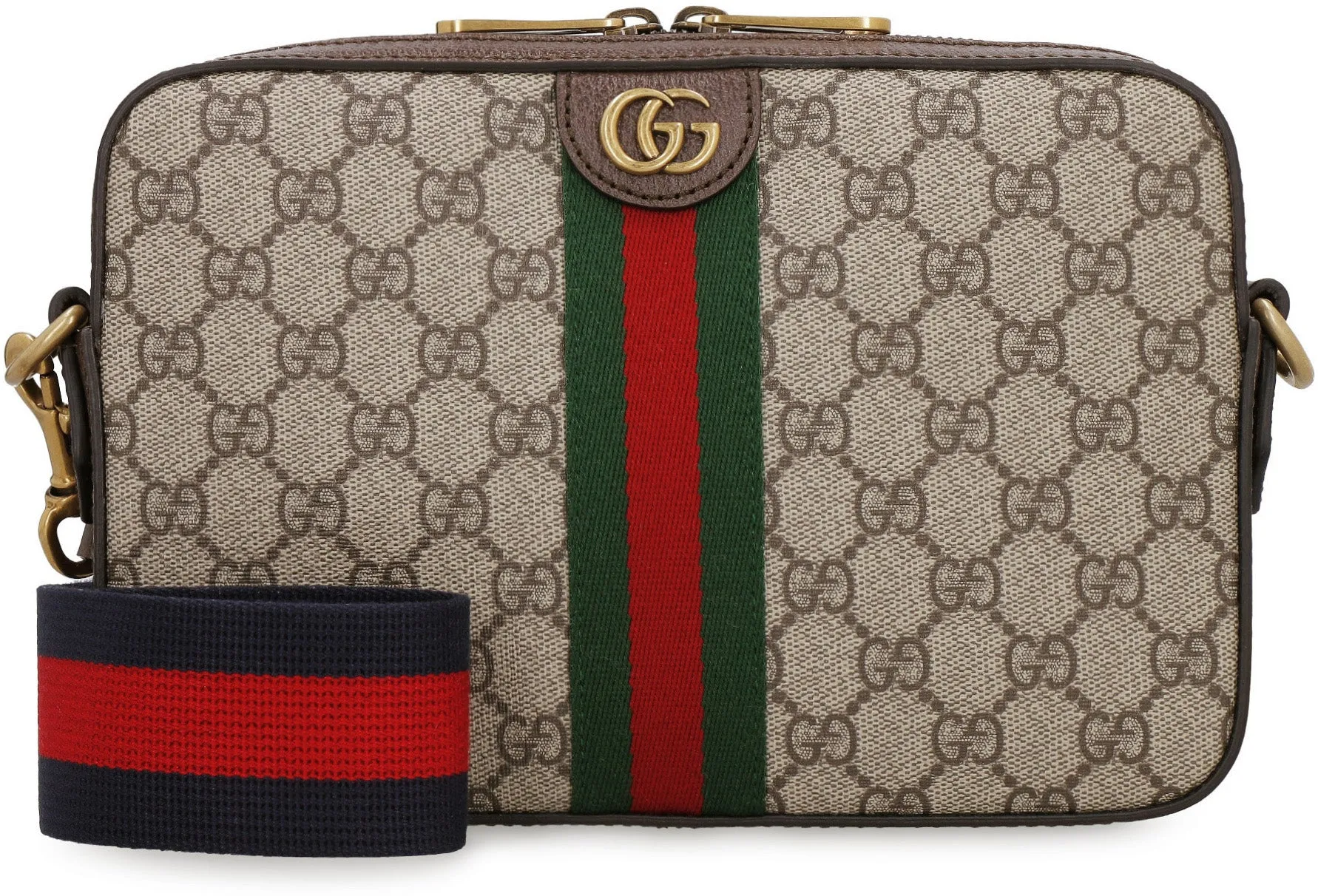 Ophidia GG supreme fabric shoulder-bag