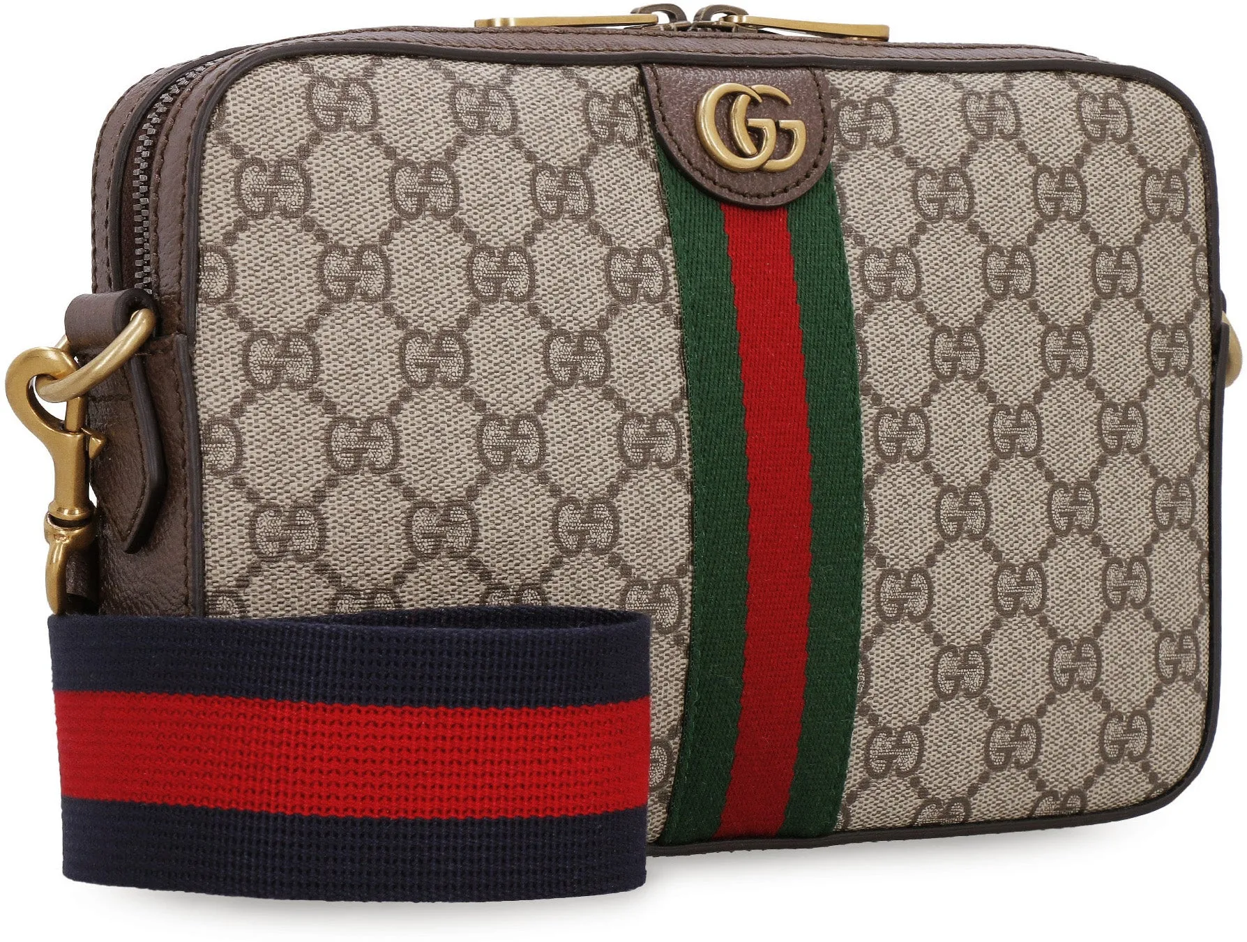 Ophidia GG supreme fabric shoulder-bag