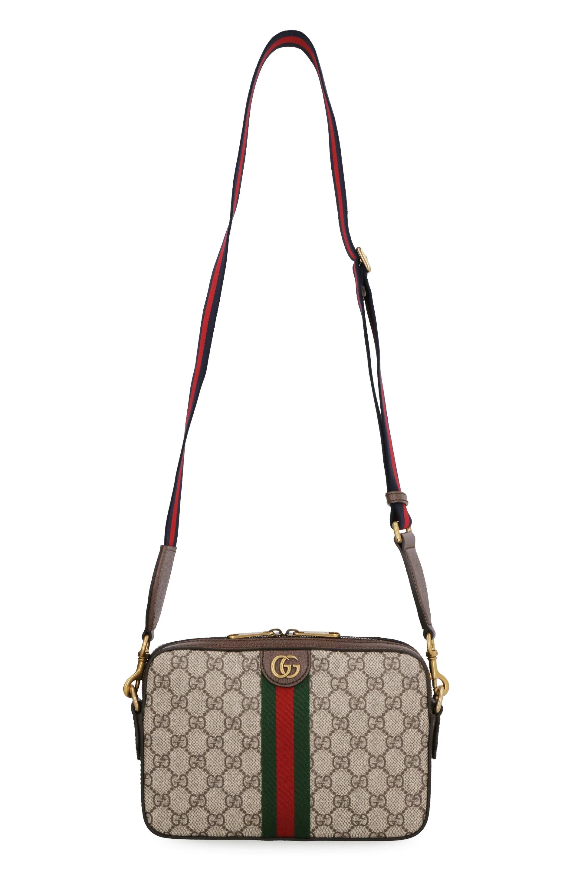 Ophidia GG supreme fabric shoulder-bag